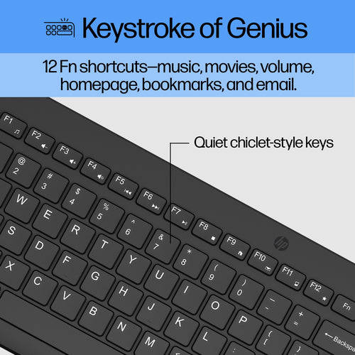 HP 330 Wireless Mouse and Keyboard Combination HP 330 Wireless Mouse and Keyboard Combination